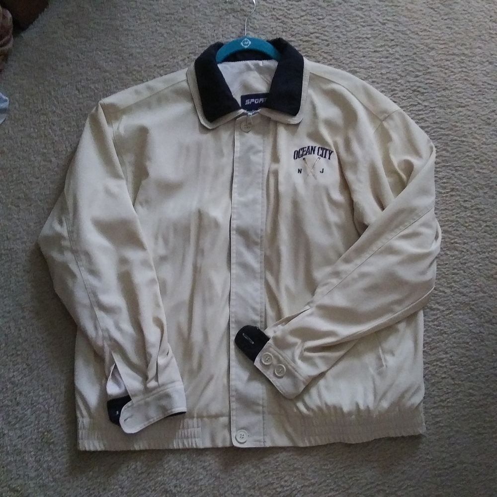 Man ocean city NJ wind Breaker